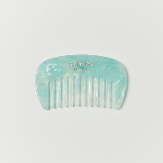hair comb light blue